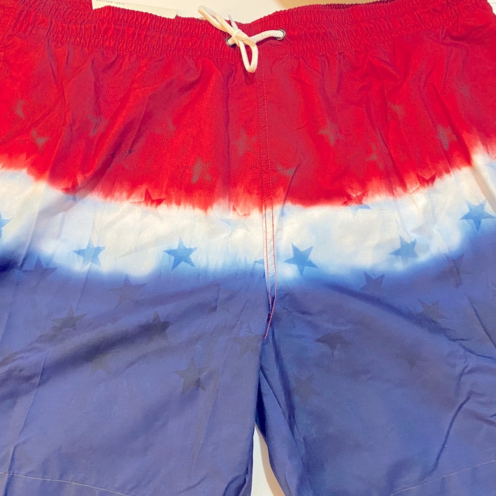 Trunks Surf and Swim CO. TIE DYE AMERICANA SHORTS B2-13